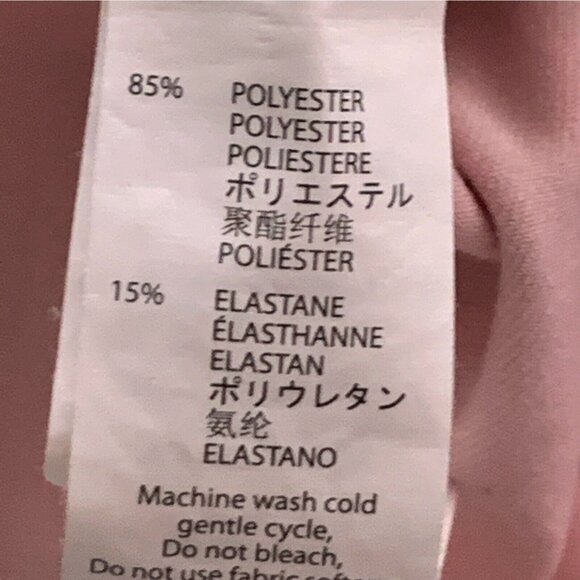 GapFit Small Cropped Leggings Red Print Yoga Pants Active Gym Stretch - Picture 4 of 6